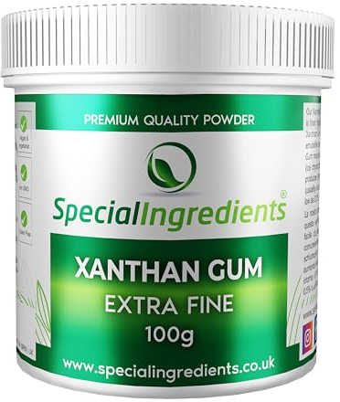 Xanthan Gum 100g Premium Quality Extra Fine Powder, Vegan, Non-GMO, Gluten Free – Recyclable Container