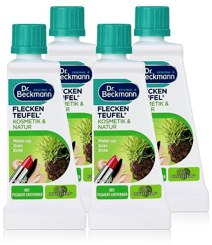 4x Dr. Beckmann Fleckenteufel Natur & Kosmetik 50ml - Mit Doppel-Pigmentlöser