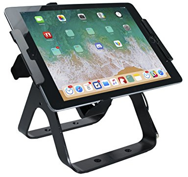 CTA Digital PAD-LOCU Lockpoint: Universal Tablet Kiosk Station for iPad Pro 9.7/iPad (2017-2018)/Galaxy Tab Pro 10.1/More