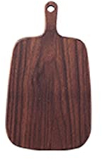 1 Stück Schwarz Walnuss Hackblöcke Küche Holz Lebensmittel Platte Holz Pizza Sushi Brot Ganzes Holz Tablett Schneidebrett Keine Farbe-China, 26 15 1,5 cm