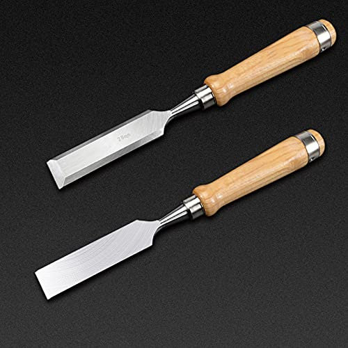 1pc 6-38mm Scalpello per intaglio Strumenti per falegname Coltello per falegnameria piatto Coltello da intaglio per legno Coltello da intaglio professionale Utensili manuali, scalpello piatto, 6mm
