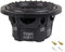 1 subwoofer para LANZAR MAX Pro MAXP64 6,5 16,5 cm 165 mm 300 Watt rms y 600 Watt MAX Single Coil 4 Ohm Tapa Maletero Puertas Coche, 1 Pieza + faston de Montaje