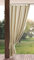 Eurofirany GARDEN Tenda de Esterni con Passanti - 1 Pezzo. Tende impermeabili per Terazze, Tenda per Gazebo Pergolata Patio Balcone, Protezione Solare e Privacy, 155x200 cm, Beige Chiaro