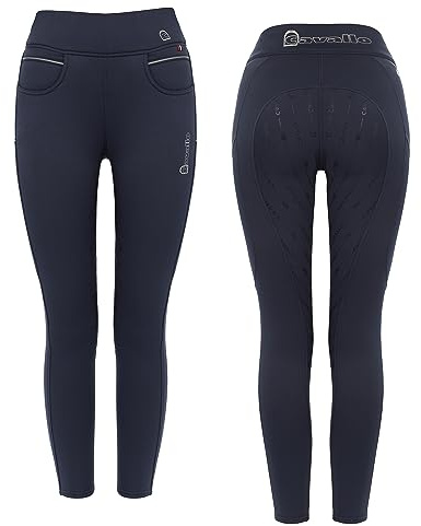 Cavallo Liz Grip RL Damen Reithose darkblue HW 2022, Größe:36