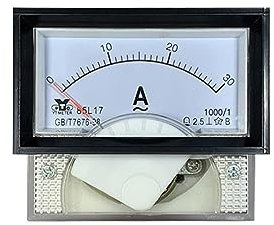 85L17 Amperometro con trasformatore AC 5A 10A 20A 30A 40A 50A 60A 100A piccolo CT misura AC 40 * Lancetta da 70mm misura grande corrente (Size : AC 50A and CT)