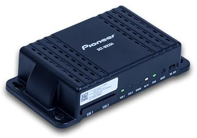 Pioneer DCT-WR204-SH Routeur Wi-FI pour Camping-Car avec antenne Wi-FI Externe, Fonction amplificateur, 2 Ports LAN, 2 emplacements SIM, Fonctionnement Smartphone, Fonction minuterie