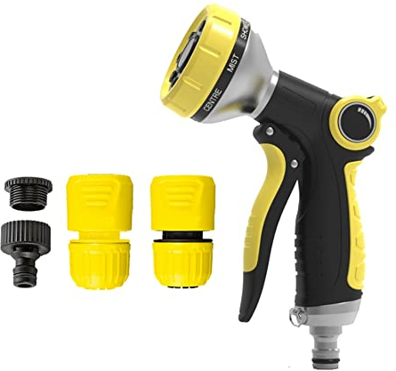 JANZU Garten Wasser DüSe für, Druck für das Auto Waschanlage mit SprüHen Garten WäSserung Rohr Rohr Sprinkler Wasser