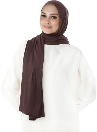Lina & Lily Damen Instant Hijab Kopftuch Ready-To-Wear Modal Jersey