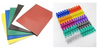 10 Stück Magnettafel Memotafel, 30x3cm Selbstklebendes Magnetband mit 20 Stück Starke Magnetstifte, Ideal für Büro, Wohnung, Kalender, Fotos, Namensschilder & Papiere