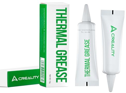 Creality Thermal Grease 2 Pack,High Thermal Conductivity,Non conducteur et non corrosif,Excellent Temperature Performance,Long Durability pour Ender 3 V3 SE/KE/V3 Plus/K1 Max/K1C Imprimante 3D
