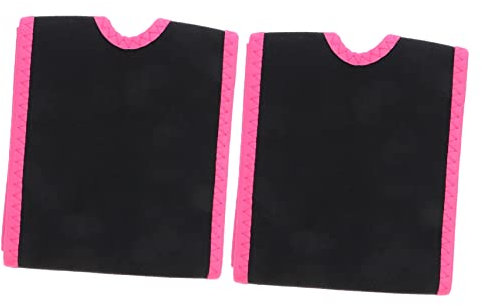 ibasenice 2stücke Schützende Armguards Aus Flexiblem Gummi Schmerzlindernde Und Ermüdungshemmende Armsleeves Für Bodybuilding Fitness Und Kampfsport Rot