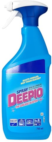 Degreaser Spray 750ml Powerful Grease Remover for Kitchen Equipment, Worksurfaces & Appliances Food Contact Safe, Bleach-Free & Perfume-Free Easy to Use All-Purpose Degreasing Solution