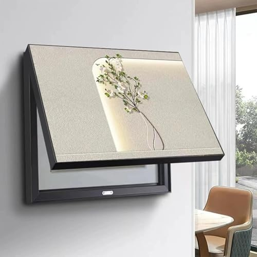 Electric Meter Box Decorative Cover, Switchboard Panel, Hanging Painting for Electrical Cabinet, Concealed Power Distribution Box Panel, for Tool Room, Utility Room, Garage