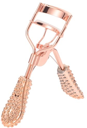 Outanaya Wimpernzange mit Ergonomischem Design und Metallplattierung Gummi Griff für Präzises Augen Make Up Werkzeug für Damen Beim Täglichen Makeup
