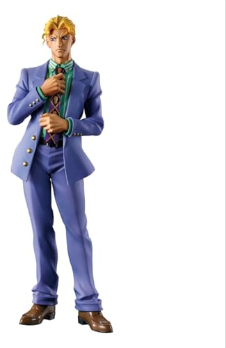 Banpresto Yoshikage Kira JoJo's Bizarre Adventure: Diamond Is Unbreakable - Mometria 22 cm - PZ30033P Multicolore - Figura da collezione - Ideale per gli appassionati di Anime