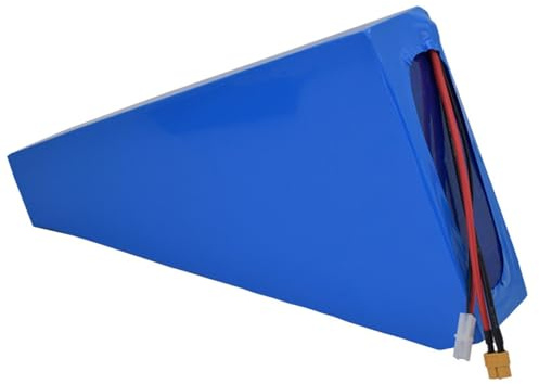 Paquete De Batería De Iones De Litio Para Bicicleta Eléctrica,Batería Triangular Para Bicicleta Eléctrica De 48V/52V,Con Bolsa Para Colgar 52V23.4ah