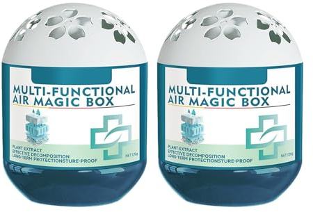 Indoor Air Purification Dust Removal Magic Box, Multi-Functional Air Magic Box Dust Cleaner, Automatic Dust Collection Air Purifier, Plant-Based Formula for All Home (2)