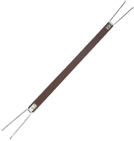Feuerstelle Umzugswerkzeug – ergonomischer Ersatzgriff mit Edelstahl-Haken, robuste Tragegriffe für heißes Grill-Kochgeschirr | für Outdoor Indoor Wandern Camping Grill Tisch Kamin Sicherheit