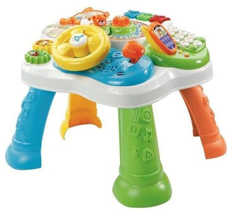 VTech – 181515 – Mein Aktivitätstisch Zweisprachig – Mehrfarbig
