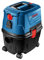 Bosch Professional Aspirapolvere a secco/umido GAS 15 PS (incluso bocchetta per interstizi, gomito, set di bocchette per pavimenti, tubo flessibile da 1x3 m, tubi (2 pezzi)