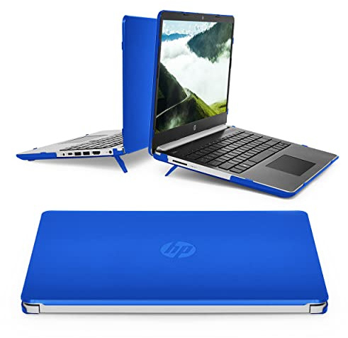 mCover Case Compatible for 2020~2022 14 HP 14-DQxxxx / 14-FQxxxx Series ONLY (NOT Compatible with Any Other HP Models) Laptops (Pavilion 14-DQxxxx Series, Blue)