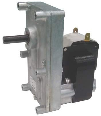 Ravelli Moteur 2 tr/min original pour poêle à granulés, diamètre de l'arbre : 9,5 mm