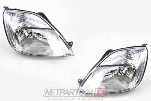 Johns Fari alogeni anteriori per Ford Fiesta 02 05/2002-09/2005 Set H4 LR
