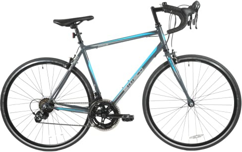 Ammaco Pace Road Racing Sports Bike Drop Bar 700c Wheel 56cm Frame Grey Blue