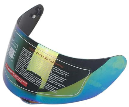 Woljay Integralhelm Visier Motorrad Helm Wind Shield Helm Lens 991 661 für Schild Visier