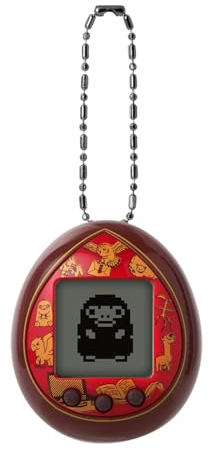 TAMAGOTCHI Nano Harry Potter Magical Creatures Shell | 4cm Red Harry Potter Virtual Pet Handheld Games Machine | Raise A Magical Creature As An Electronic Cyber Pet | Harry Potter Boys And Girls Toys
