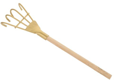 Toyvian Mini Rastrillo De Herramientas De Rastrillo Zen para Micropaisajismo DIY Manualidades Decoración De Casas Pequeñas Material De Hierro