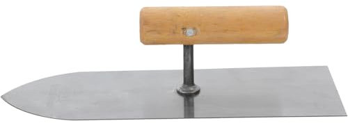 Llana de Albañilería de Acero Inoxidable Punta, Mango de Madera