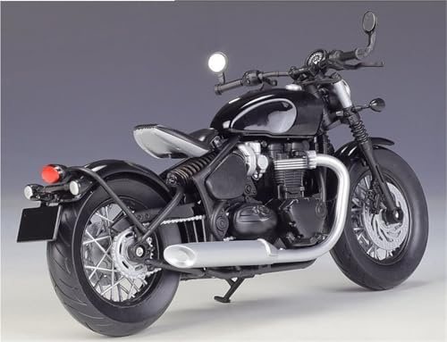 För Bonneville Bobber Legering Motorcykelmodell Leksaksgjuten Metall Barnleksak Motorcykel Present 1:12