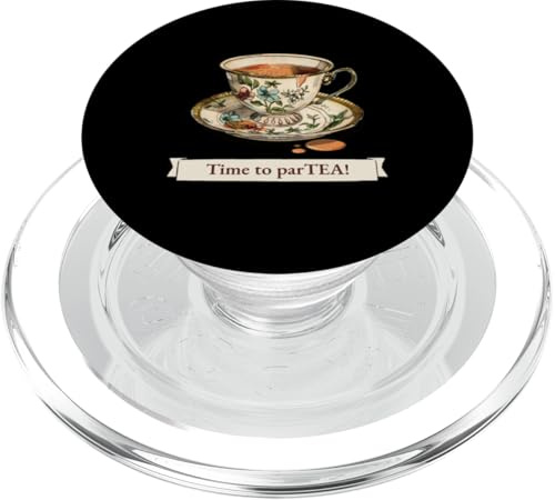Time To ParTea (dichiarazione divertente sul tè) PopSockets PopGrip per MagSafe