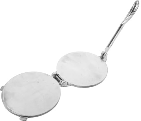 Lurrose Prensa Manual para Tortillas de 16 Cm, Prensa de Masa de Aleación de Aluminio para Empanadas y Tartas, Herramienta Versátil para Cocina Casera y Elaboración Manual de Empanadillas