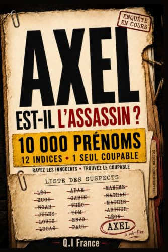 Rayez les innocents: 10 000 suspects, 12 indices, 1 seul coupable – Livre d’activité criminelle à résoudre au crayon pour adultes