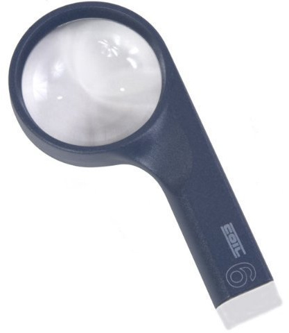 MAGNIFYING AIDS 6X Coil Hand Magnifier 2 Inch Lens
