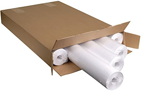 Exacompta - Réf. 36651E - Lot de 5 recharges papier pour tableaux de conférence - papier supérieur offset blanc 70 g/m2 - 50 feuilles unies microperforées - format 65 x 100 cm - certifiée FSC