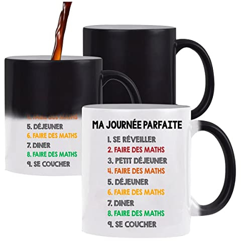 Planetee Mug magique thermoréactif 1936 Tasse Année de naissance anniversaire 89 ans tasse change couleur chaleur idée cadeau métier anniversaire Noël