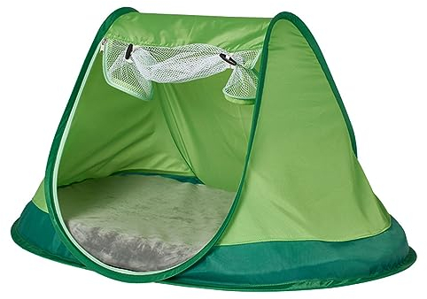 Pop-Up-Spielgehege für Haustiere, Spielplatz, Pop-Up-Zwinger, Outdoor-Katzengehege, Outdoor-Katzengehege für Indoor-Katzen, Katzenzelte für draußen, Katio für Katzen, 109,5 x 66 x 71,1 cm, Grün