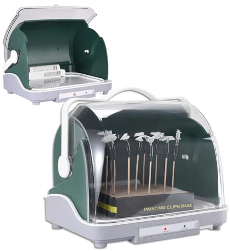 LYFDPN Cabine de séchage de Peinture modèle Drybooth, Cabine de pulvérisation électrique 120 W avec air Froid/Chaud et Cache-poussière, modèle de déshydrateur de Peinture Constant