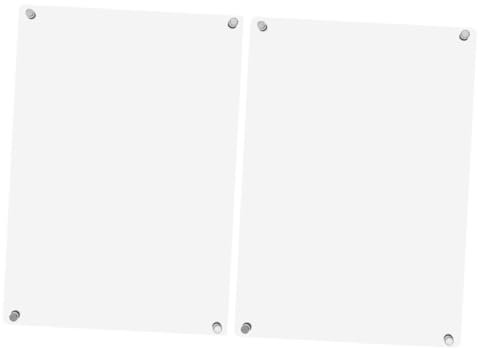 VILLCASE 2stücke Magnetische To-do-liste Für Kühlschrank Kleine Trocken Abwischbare Tafel Nachrichtentafel Planungstafel Wiederverwendbar Glatte Oberfläche Einfach Zu Bedienen