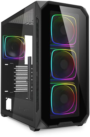 Sharkoon Ak5g Rgb Midi Tower Nero (ak5g Rgb Black Atx [schwarz])