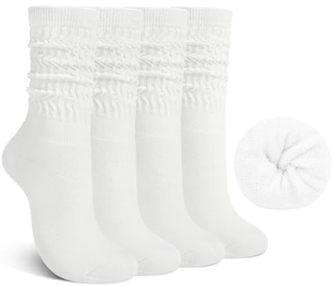 Tialfas Chaussettes Chaudes Femme, 4 Paires Chaussette Thermiques Hiver Cadeau Femmes, Grosse Chaude Doux et Épais Chaud Cadeau Mignon de la Mode