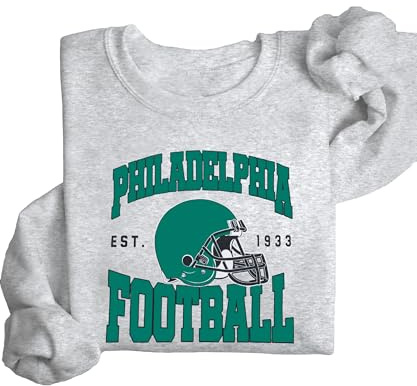 Game Day Football Sweatshirts Men Team City Name Helmet Print Sweatshirt | Football Team Fans Tops