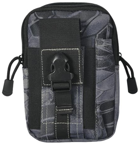 Sacchetti multiuso in vita all'aperto per il trasporto di accessori Oxford sacchetti borsa multiuso strumento all'aperto, F, Taglia unica