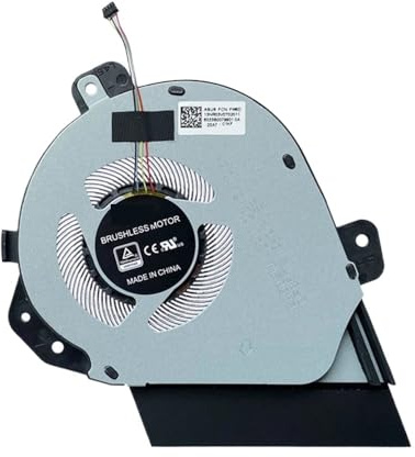 LZHUKOZ Ventilateur de Refroidissement pour processeur et Carte Graphique Zephyrus ROG GU502 GA502IU GU502DU (DFS5K12304363C, DFS5K12115491P, FLLA, FLL5, DC5V) Facile à remplacer(CPU Fan)