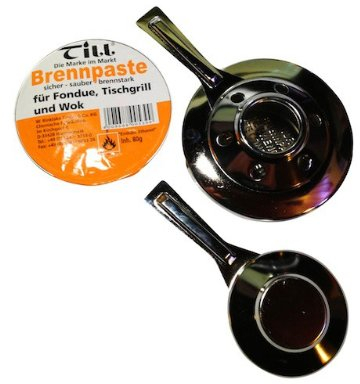 Rechaudbrenner mit Brennpaste