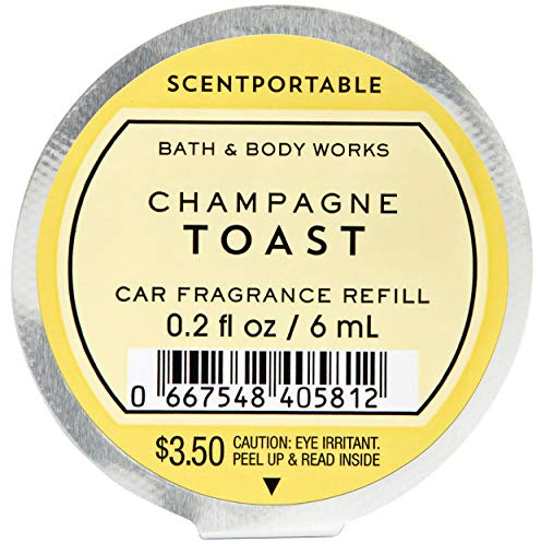 Bath and Body Works Champagne Toast Scentportable Fragrance Refill 0.2 Fluid Ounce