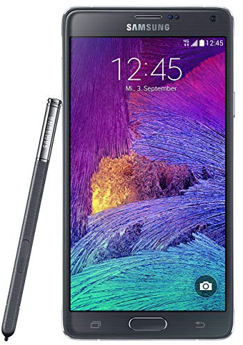 Samsung Galaxy Note 4 att phone charcoal black (Renewed)